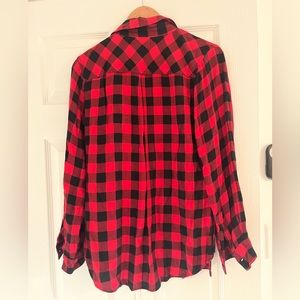 Wyatt women’s medium button down flannel like new